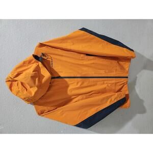 Solaris Men's Cold Gear Sz Small Jacket Windbreaker Full Zip with hoodie